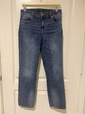 Liverpool Los Angeles Kennedy Straight Jeans Women’s Sz 12/31 Blue Mid Rise